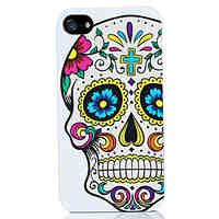 Joyland Cross Skull Pattern ABS Back Case for iPhone 5/5S