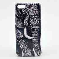 Elephant Cartoon Pattern Plastic Back Case for iPhone 5C