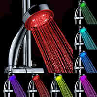 Water Powered Color Changing  ABS LED Hand Shower