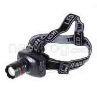 Outdoor 3W 500LM LED Headlamp Flashlight Zoomable Headlight