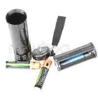 9 LED Mini Flash Ultra Bright light Torch Black