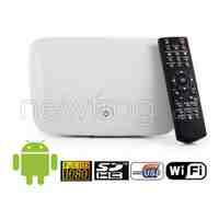 Hot V6 HD 1080P Media Player Android 2.2 Internet TV Box WIFI Wired HDMI HD 2GB