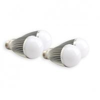 LED 4x7W Energy Saving Lamp Light Bulb Cool White E27 LED Globe 180 Degree Set New 