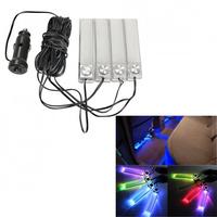 Car Charge 4 in 1 Colorful Car Interior LED Decoration Lamp Car LED Lights