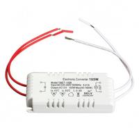 105W 12V Halogen Light LED Electronic Transformer Power Supply Driver 