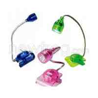 Mini LED Clip on Adjustable Book Reading Light Bright