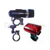 Bicycle Tail Light 5 LED Bike Head Light Torch 