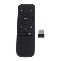 2.4GHz Wireless Smart Remote Control Air Mouse for PC Android TV Box Black