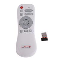 2.4GHz Wireless Air Mouse + IR Remote Control for Android TV Box PC White