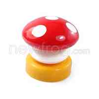 LED Mushroom Lamp Press Down Touch Night Light Red