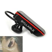 Syllable D50 Wireless Bluetooth Headset Earphone Black For iPhone Android