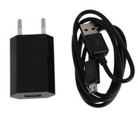 2IN1 USB Charging Cable Power Adapter EU Plug for Android Mobile Phones 