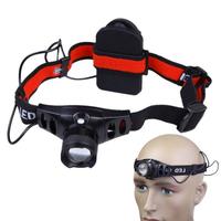 High Brightness Led Headlight Zoomable Headlamp for Cycling Hiking Camping