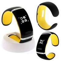 Bluetooth Wrist SMART Bracelet Watch Phone For IOS Android iPhone Yellow