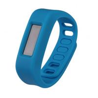 Bluetooth Sport Health Smart Wrist Band Bracelet for Android iPhone Blue