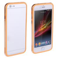 Protective Plastic Bumper Frame Case for Apple iPhone 6 4.7 Orange