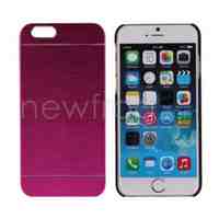 Aluminum Brushed Hard Back Cover Case for iPhone 6 4.7' Rose