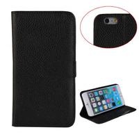 Waterproof PU Leather Case Cover for 5.5 iPhone 6 Plus Black