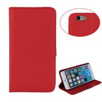 Waterproof PU Leather Case Cover for 5.5 iPhone 6 Plus Red