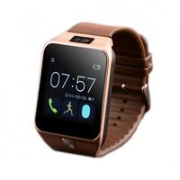 Smart Watches Bluetooth 4.0 SMS Call Remote Camera for IOS Android Gold 