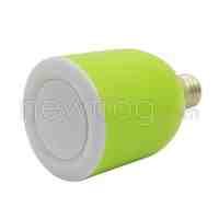 E27 10W LED Lamp Wireless Bluetooth Music Player Speaker Green