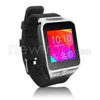 New Smartwatch Phone Wrist Bluetooth Android FM Radio GSM MIC Silver