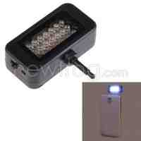 Black Smartphone Portable 21 LED Selfie Flash Fill Light