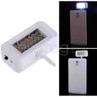 White Smartphone Portable 21 LED Selfie Flash Fill Light