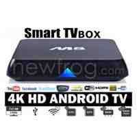 M8 Android 4K TV Box for Video Music Chatting Shopping Games