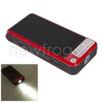 12 V Handy Chargeable LED Light Battery Car Jump Starter 