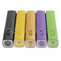 Mobile Pocket External Power Bank 2800mAh with LED Flash Light