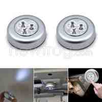 2PCS High Light 3-LED Car Touch Lamp Emergency Light