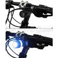 Bicycle 5-LED Front Headlight Flashlight + 9-LED Rear Taillight Lamp Kit