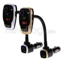 Wireless Bluetooth FM Transmitter Radio Adapter LED Display Car Kit