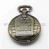 Vintage Flat Round Zinc Alloy Quartz Watch Heads for Pocket Watch Pendant Necklace Making, Antique Bronze, 59x46x15mm