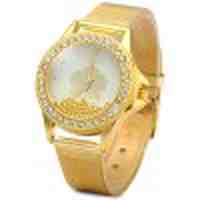 FD 1487 Women Rolling Beads Quartz Watch