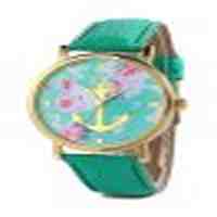 Anchor Design Printed Watch For Women