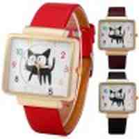 JUBAOLI 5271 Women Quartz Wrist Watch Gold Frame