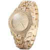 Geneva Female Diamond Quartz Watch