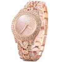 Geneva Female Diamond Quartz Watch