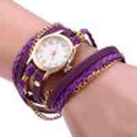 Women Antique Weave Bracelet Wrist Watch