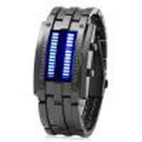 Male Binary LED Watch