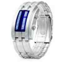 Male Binary LED Watch