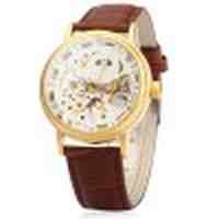 SEWOR Men Hollow Mechanical Watch