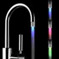 LED Light 3 Colors Glow Temperature Controlled Faucet