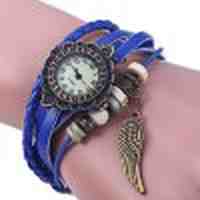 Vintage Ladies Wing Pendent Bracelet Quartz Watch