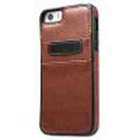 Leather Wallet Card Slot Back Case Cover for iPhone 5   5s