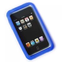 Silicone Skin Case wtih Veins for Apple iPhone - Blue