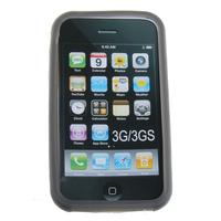 Silicone Case for Apple iphone 3G 3GS-Dark Grey