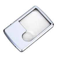 Credit Card Shaped Magnifier w/ LED